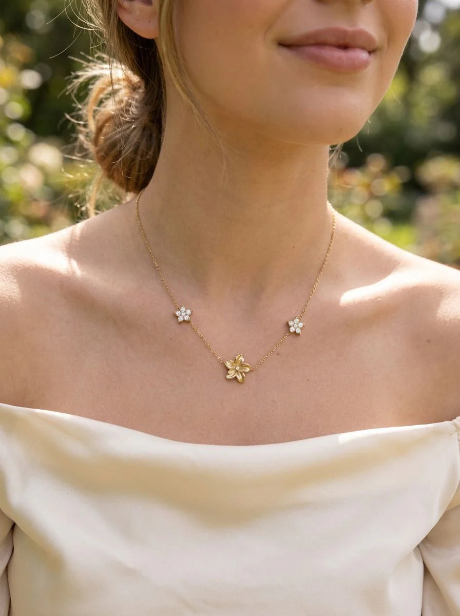 Collier Vahiné - Doré