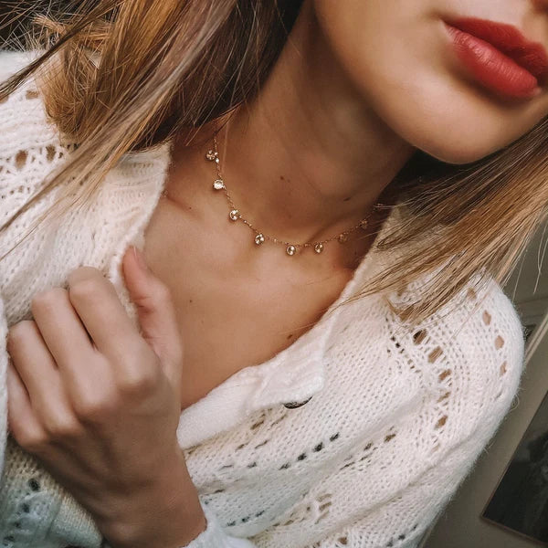 Collier Mia - Doré
