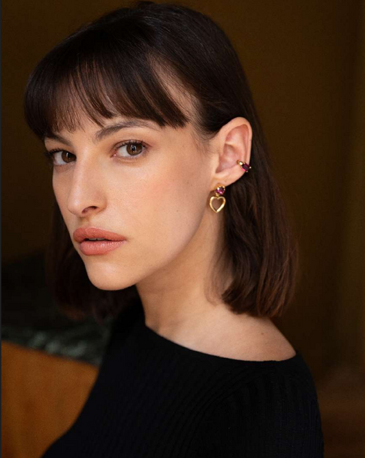 Boucles Rosa - Dorées