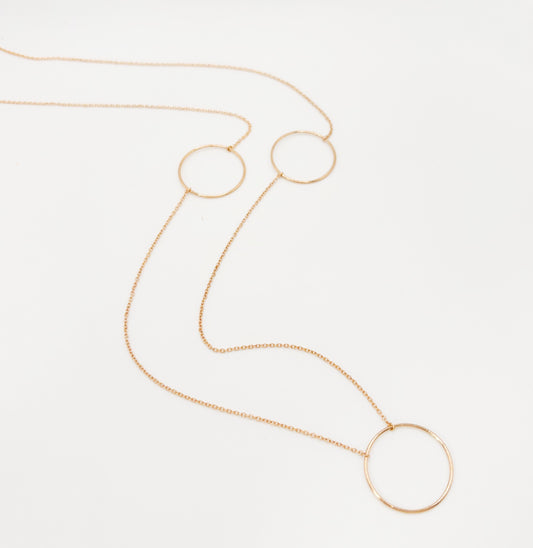 Collier Sautoir Aphrodite - Plaqué Or