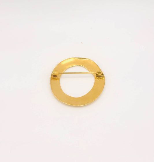 Broche Cercle - Dorée