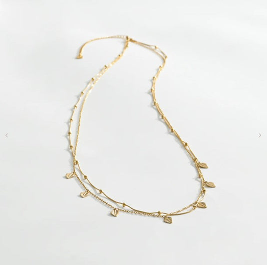 Sautoir Fane - Doré