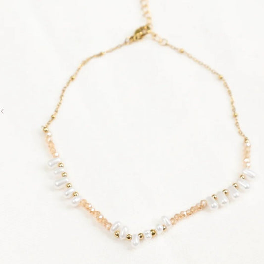 Bracelet de Cheville Rosé - Doré