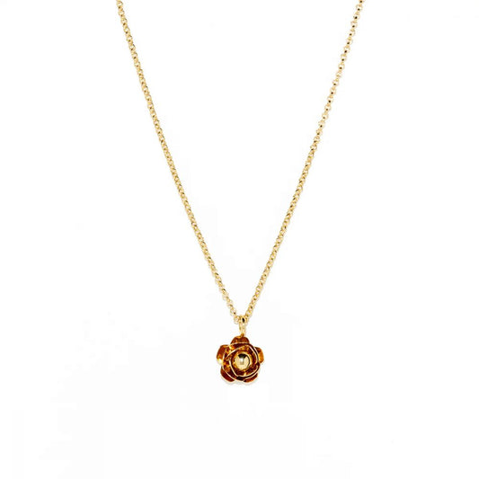 Collier Tour de Cou Pendentif Fleurs