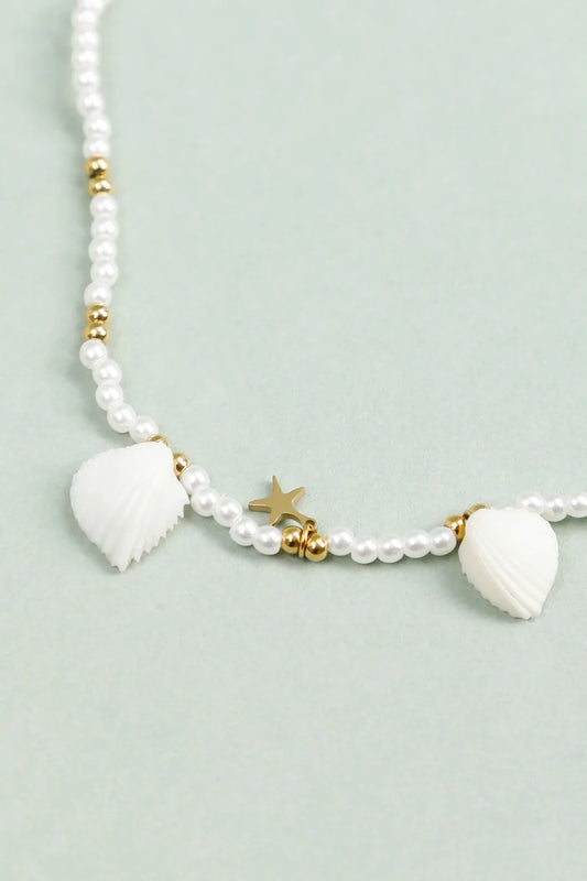 Bracelet de Cheville Breloque Marine 2 - Doré