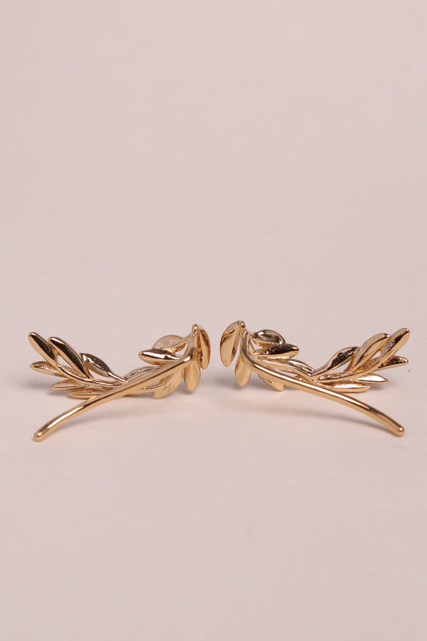 Boucles Montantes Laurea - Plaqué Or