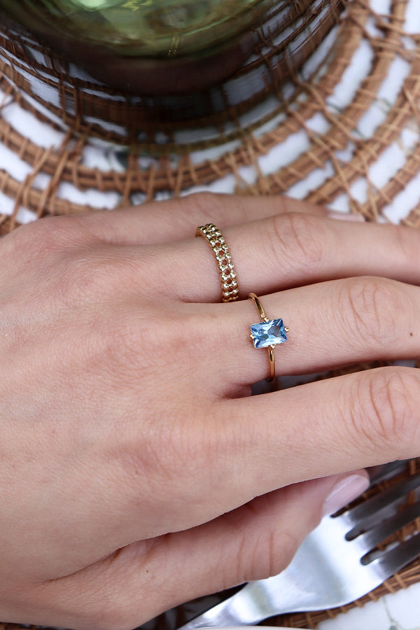 Bague Florine - Plaqué Or