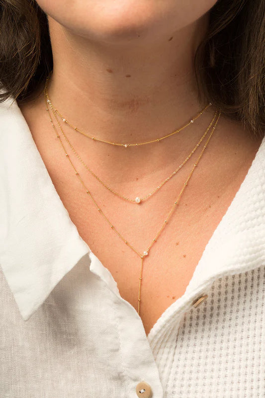 Collier Stella - Argent