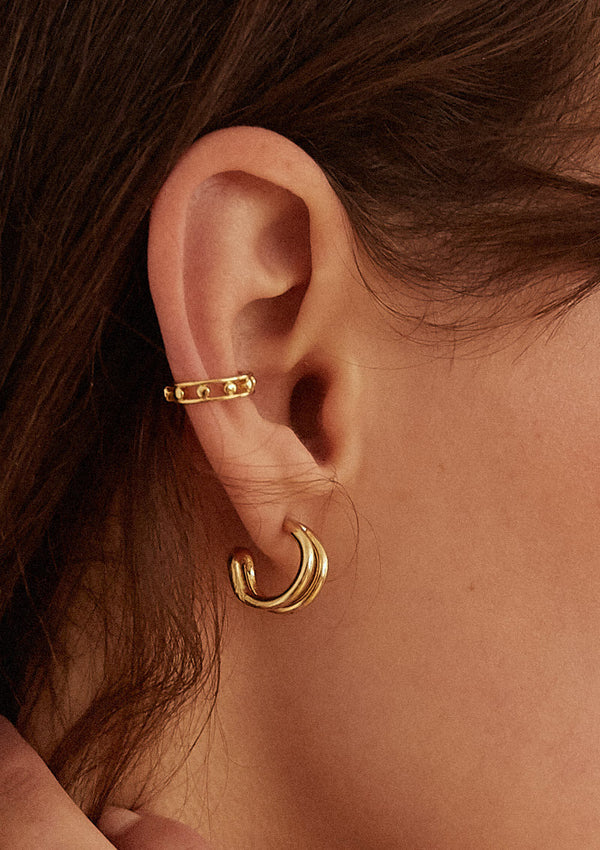 Boucle Earcuff Efie- Doré