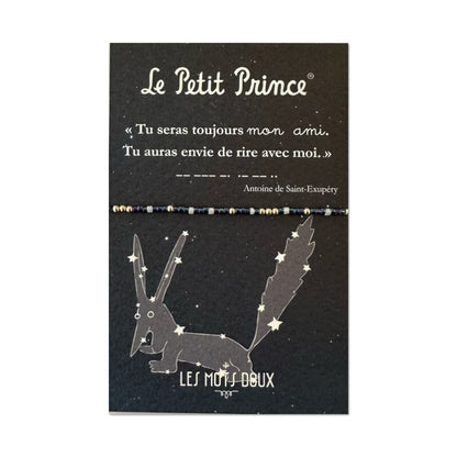 Bracelet Le Petit Prince Mot Morse et Perles Miyuki