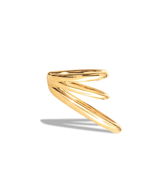 Boucle Earcuff Valsa - Plaqué Or