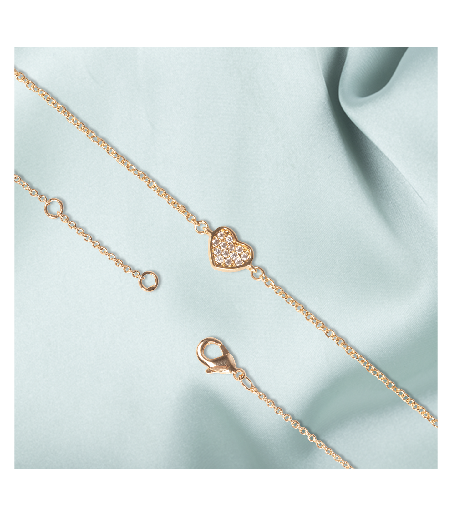 Bracelet Hearty - Plaqué Or