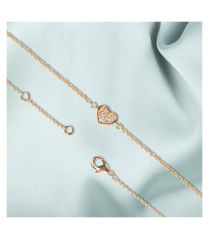 Bracelet Hearty - Plaqué Or