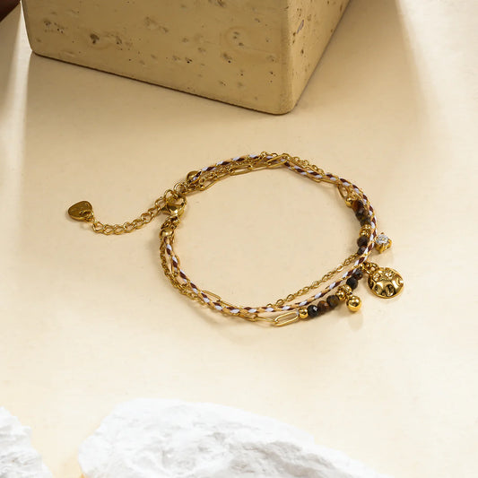 Bracelet Nina 3 - Doré