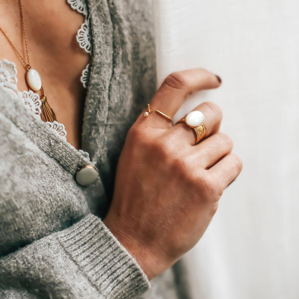 Bague Chaine May - Dorée