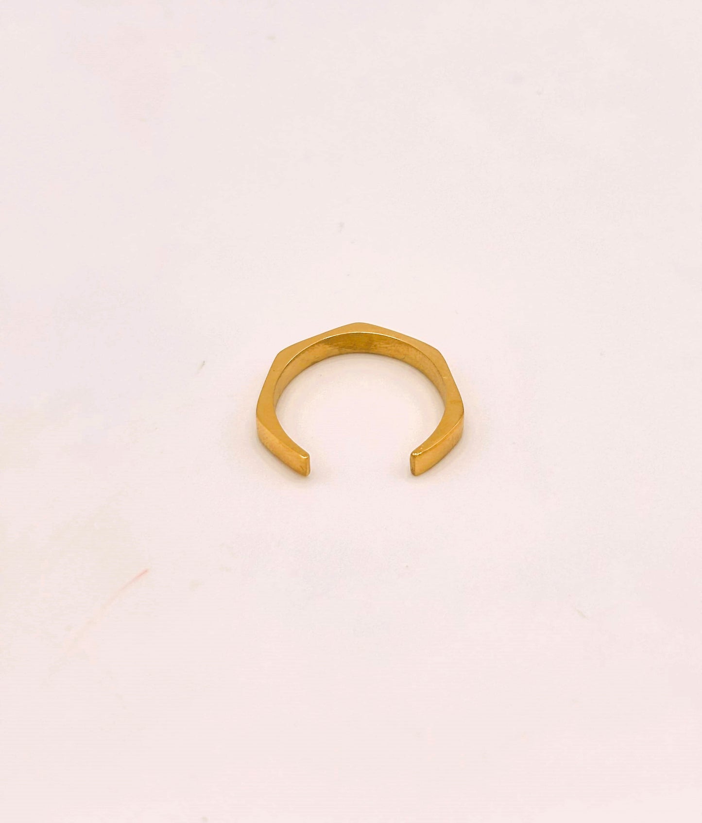 Bague Ajustable Octavia - Doré