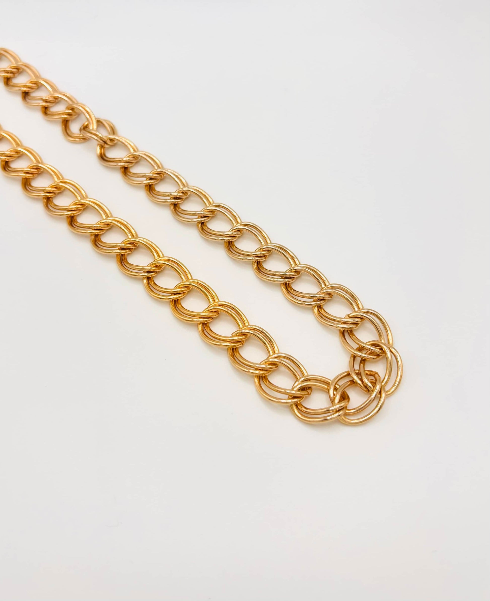 Collier Tour de cou Maille Cheval Plaqué Or – Melizano