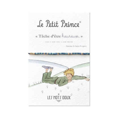 Bracelet Le Petit Prince Mot Morse et Perles Miyuki