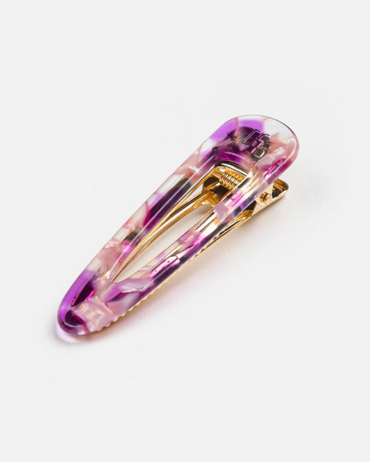 Barette à Cheveux Forme Triangle à Motif ou Couleurs