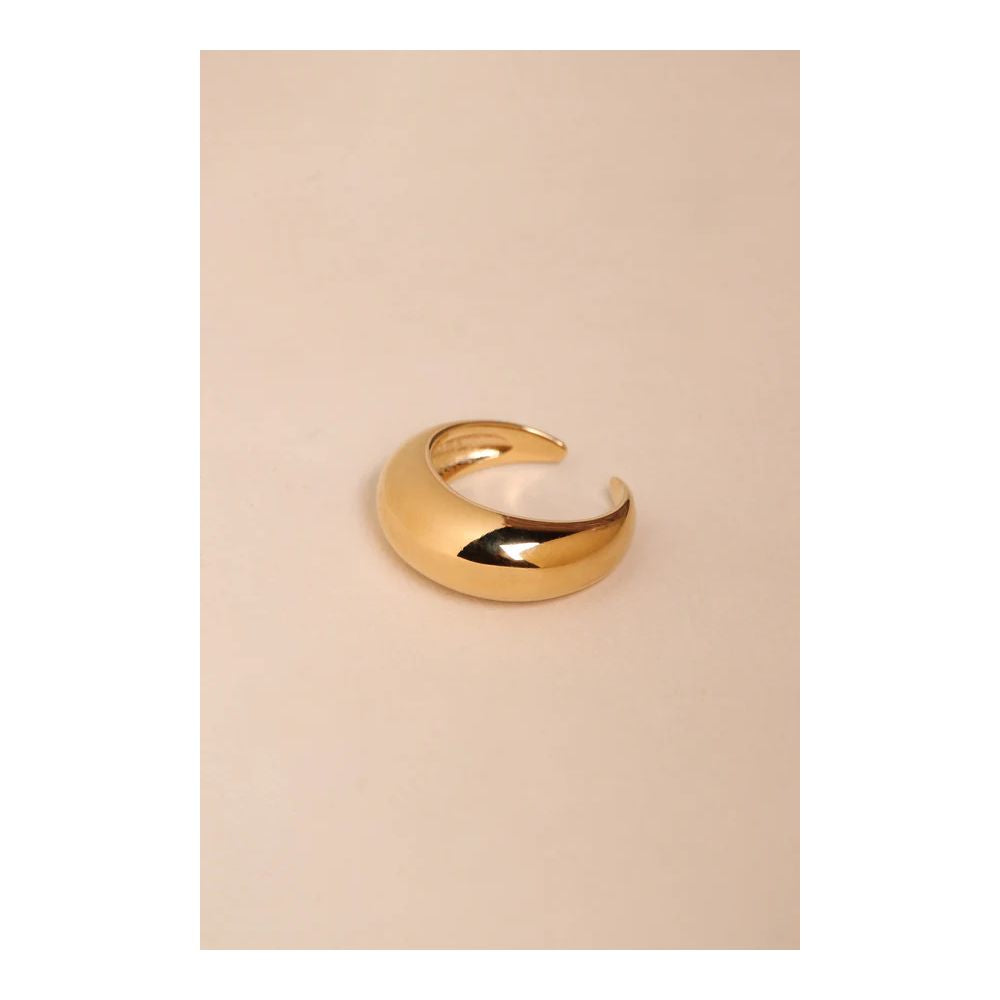 Bague Ajustable Mélanie - Plaqué or