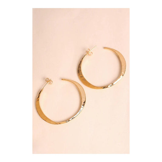 Boucles Créoles Nahia - Plaqué  Or