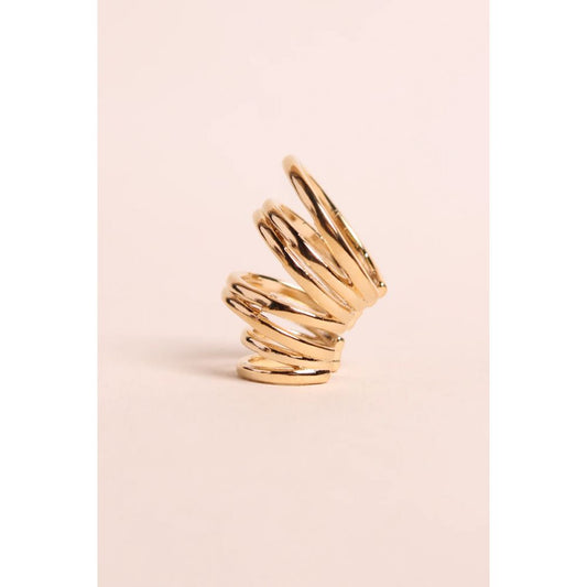 Boucle Earcuff Ava - Plaqué Or