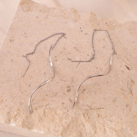 Boucles Ruban - Argent