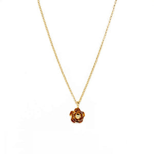 Collier Tour de Cou Pendentif Fleurs