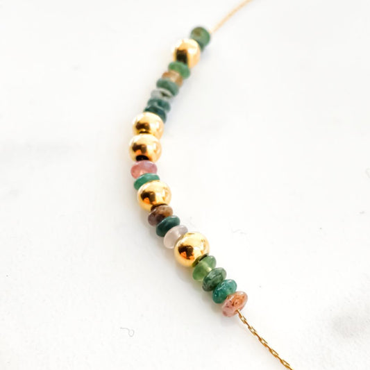 Collier Tour de Cou et Perles Naturelles 