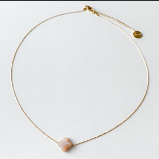 Collier Trefles - Dorees