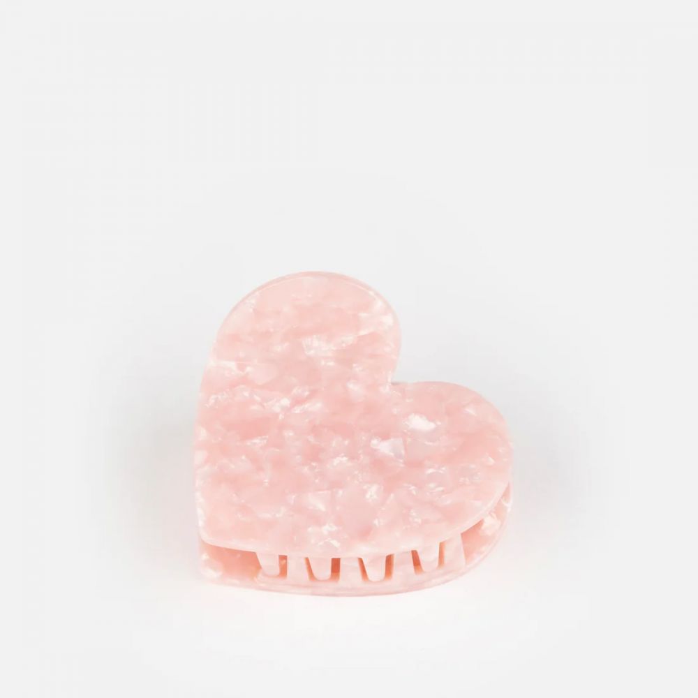 Pince à Cheveux Forme Coeur Colorées