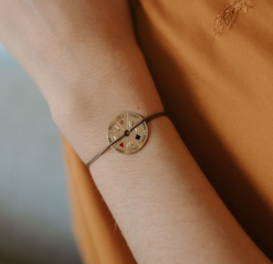 Bracelet Fortuna - Doré