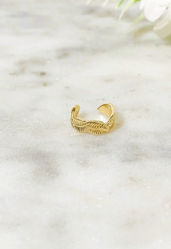 Boucle Earcuff Melton - Plaqué or