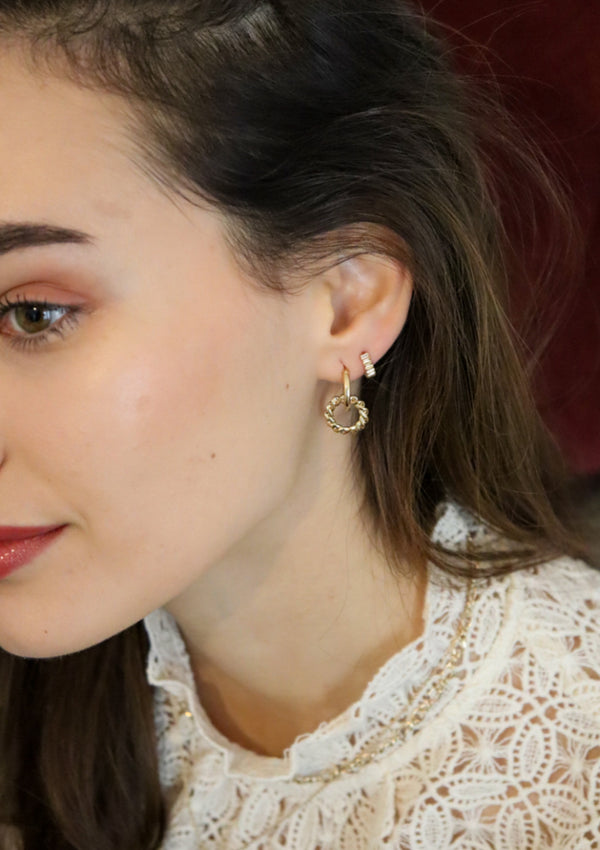 Boucles Diane - Plaqué Or